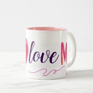 I Liebe Ich selbst elegant Zweifarbige Tasse
