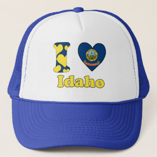 I Liebe Idaho Truckerkappe