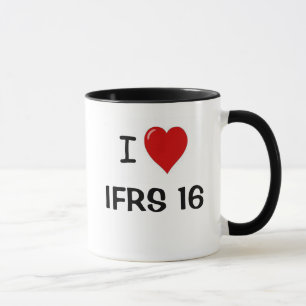 I Liebe IFRS 16 - I Herz IFRS 16 Tasse