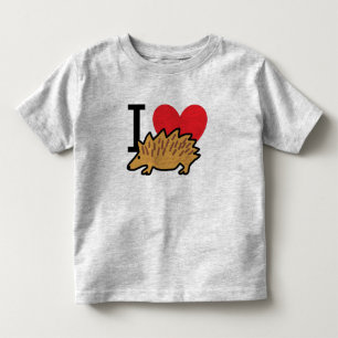 I LIEBE IGEL KLEINKIND T-SHIRT