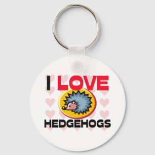 I Liebe-Igel Schlüsselanhänger