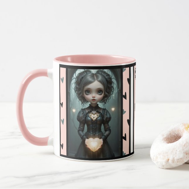 I LIEBE IHNEN Tasse (Mit Donut)