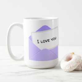 I Liebe Ihr Brief Kaffeetasse