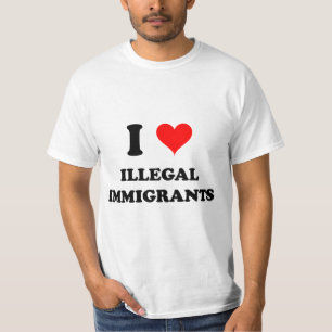 I Liebe-illegale Immigranten T-Shirt