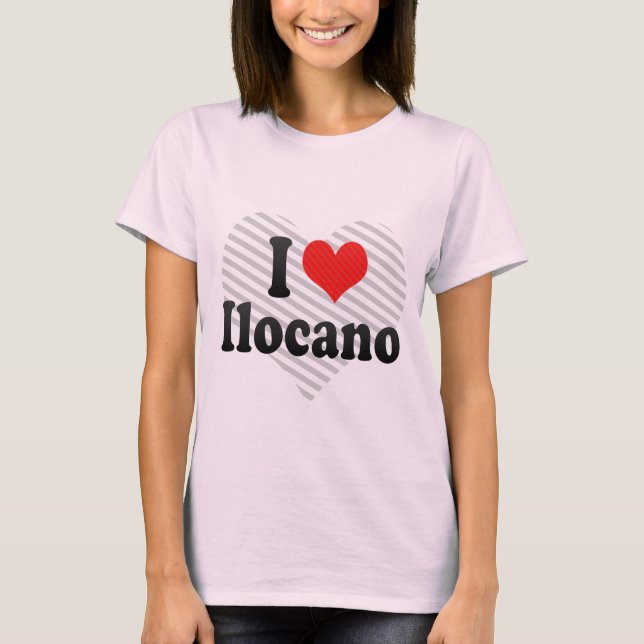I Liebe Ilocano T-Shirt (Vorderseite)