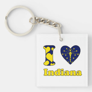 I Liebe Indiana Schlüsselanhänger