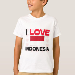 I Liebe Indonesien T-Shirt