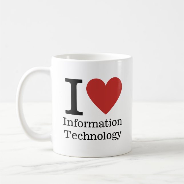 I. ❤️ Liebe Informationstechnologie — TASSE (Links)