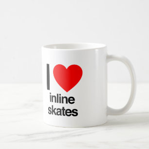 i Liebe-Inline-Skate Kaffeetasse