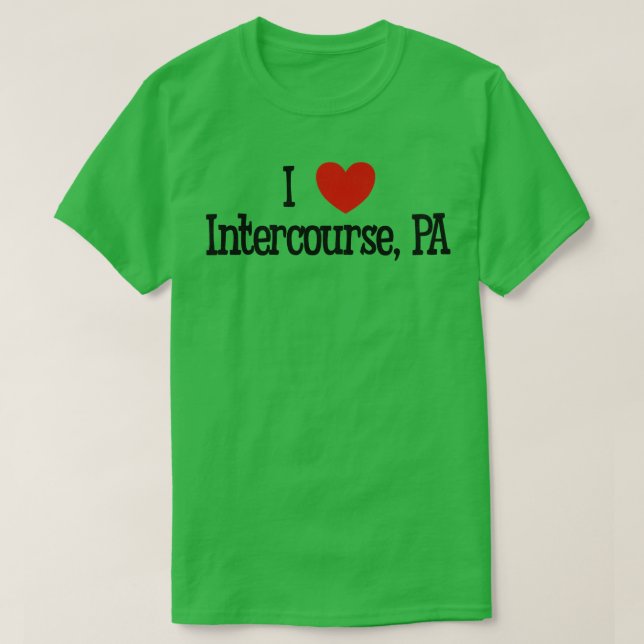 I Liebe Interkurs PA T-Shirt (Design vorne)