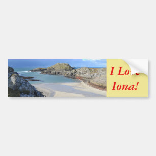 I Liebe Iona! Autoaufkleber