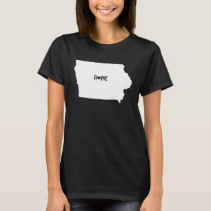 I Liebe Iowa Iowa Zuhause US-amerikanischer Staats T-Shirt