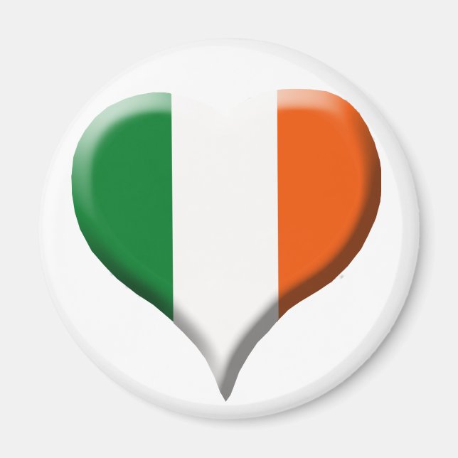 I Liebe Ireland Magnet (Vorne)