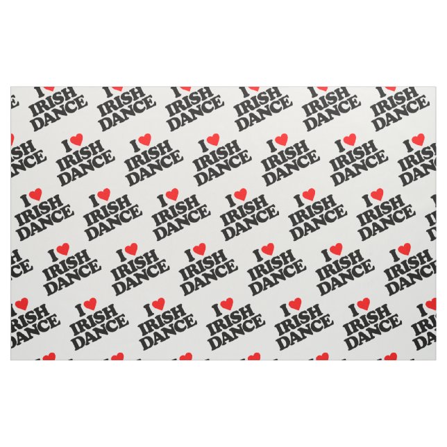 I LIEBE-IREN-TANZ STOFF (Fat Quarter (45,7 x 55,9 cm))