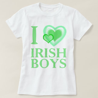 I Liebe-irisches Jungen-Damen-Baby - Puppe T-Shirt