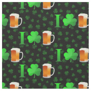 I Liebe Irish Beer St. Patricks Day Stoff