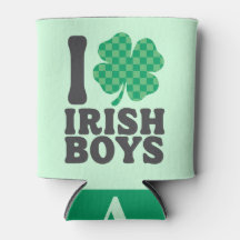 I Liebe Irish Boys Funny Kleeblatt St Patricks Day