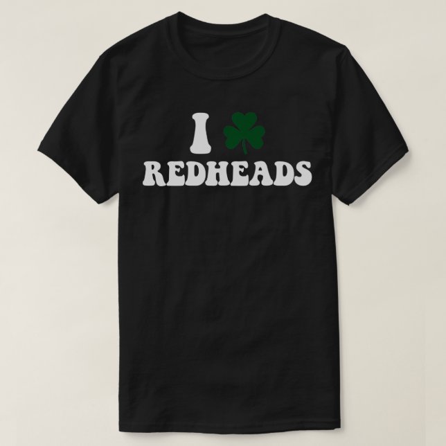 I Liebe Irish Redheads Boys Baby St Patricks Day S T-Shirt (Design vorne)