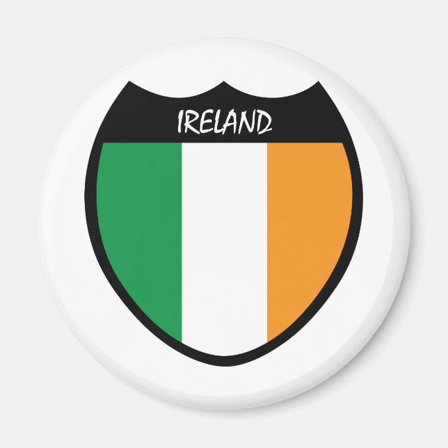 I Liebe Irland Magnet (Vorne)