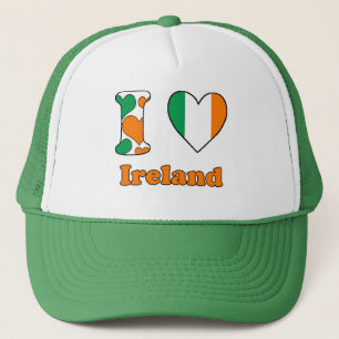 I Liebe Irland Truckerkappe