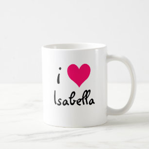 I Liebe Isabella Kaffeetasse