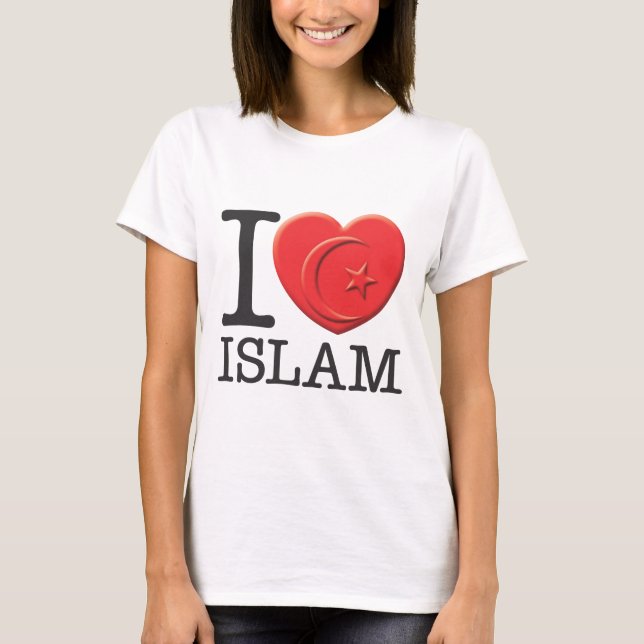 I Liebe-Islam T-Shirt (Vorderseite)