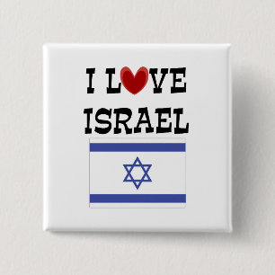 I Liebe Israel, populäres Design Button