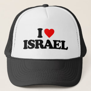 I LIEBE ISRAEL TRUCKERKAPPE