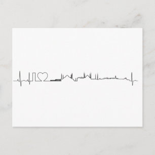 I Liebe Istanbul (ecg style) Souvenir Postkarte