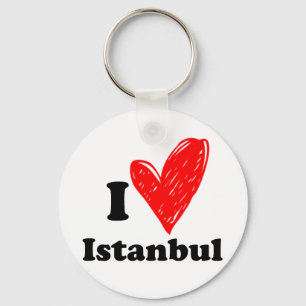 I Liebe Istanbul Schlüsselanhänger