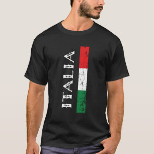 I Liebe Italia Italia Flagge Italienisches Erbe T-Shirt
