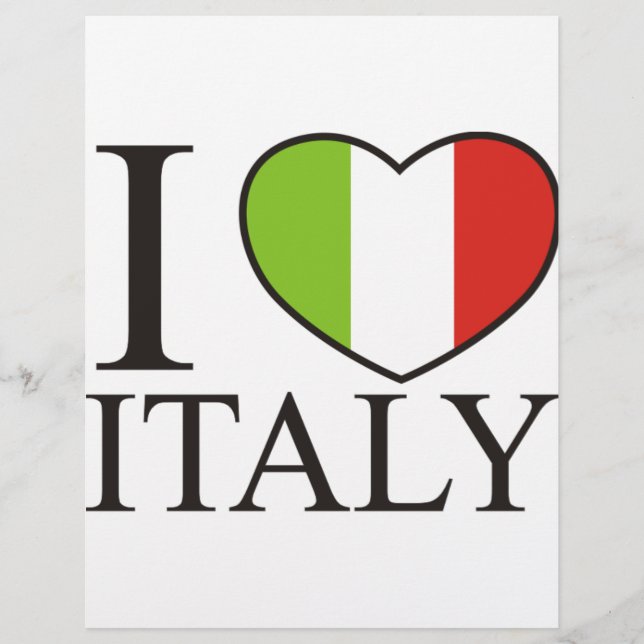 I Liebe Italien (Vorderseite)