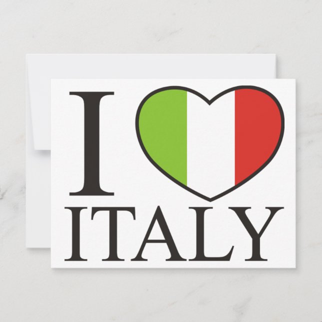 I Liebe Italien (Vorderseite)