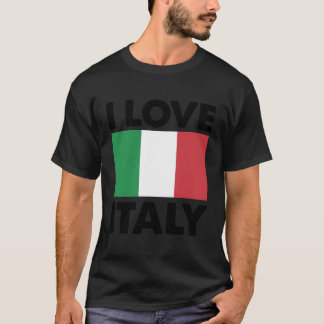 I Liebe Italien Herz Italien Familienreisen Italie T-Shirt