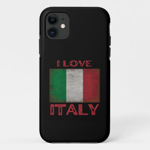 I LIEBE ITALIEN, ITALIEN FLAG Case-Mate iPhone HÜLLE