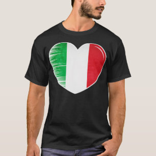 I Liebe Italien Meine Zuhause Mein Land 12 T-Shirt