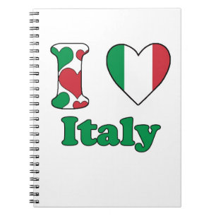 I Liebe Italien Notizblock