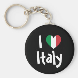 I Liebe Italien Schlüsselanhänger