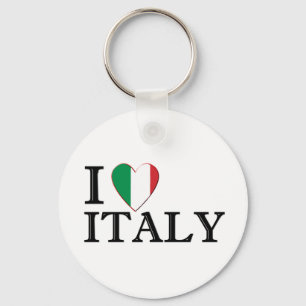 I Liebe Italien Schlüsselanhänger