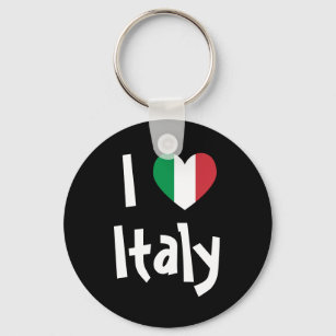 I Liebe Italien Schlüsselanhänger