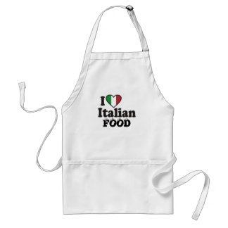 I Liebe-Italiener NAHRUNG Schürze