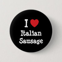 I Liebe Italienischer Wurst T - Shirt
