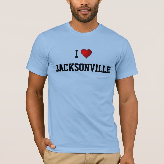 I LIEBE JACKSONVILLE T - Shirt (Vorderseite)