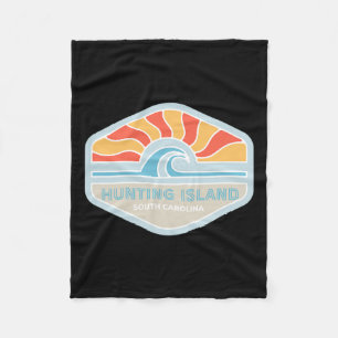 I Liebe Jagen Island Beach South Carolina Ocean W Fleecedecke