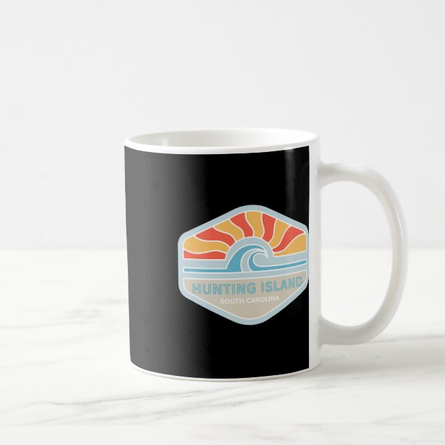 I Liebe Jagen Island Beach South Carolina Ocean W Kaffeetasse (Rechts)