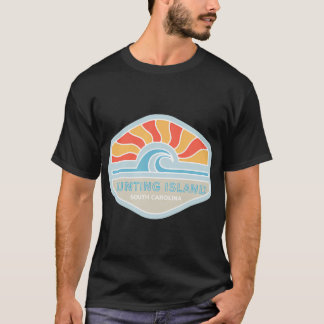 I Liebe Jagen Island Beach South Carolina Ocean W T-Shirt