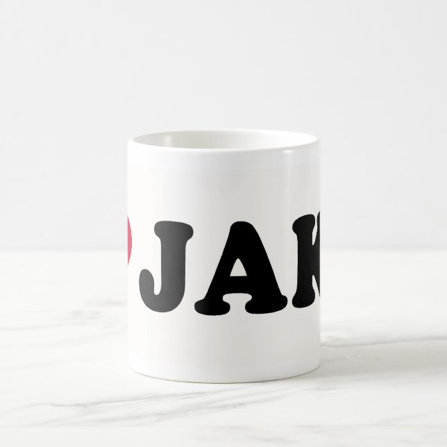 I LIEBE JAKE KAFFEETASSE (Mittel)