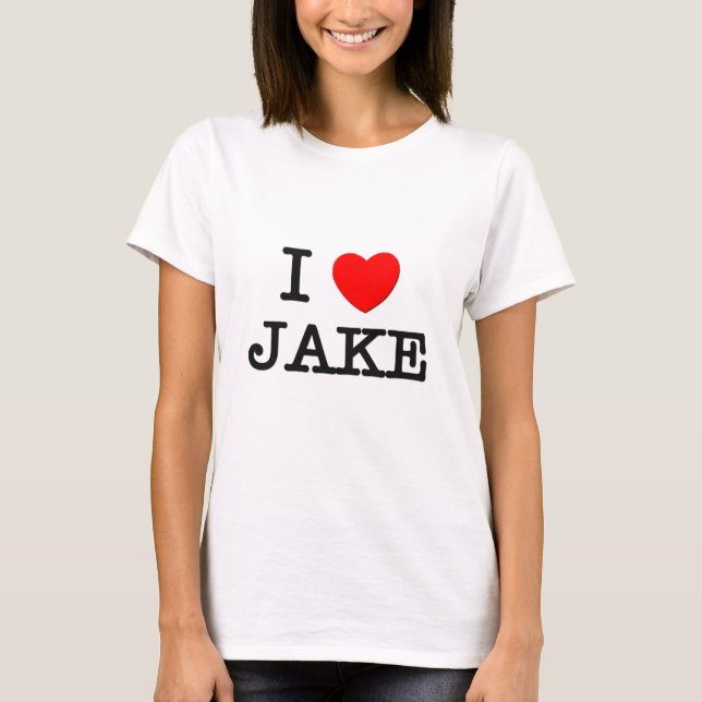 I Liebe Jake T-Shirt (Vorderseite)