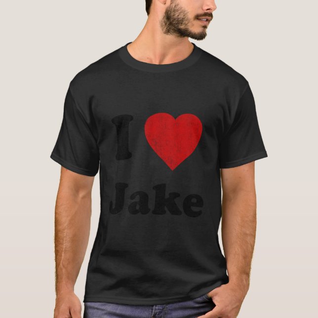 I Liebe Jake T-Shirt (Vorderseite)
