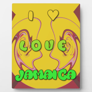 I Liebe Jamaica.png Fotoplatte
